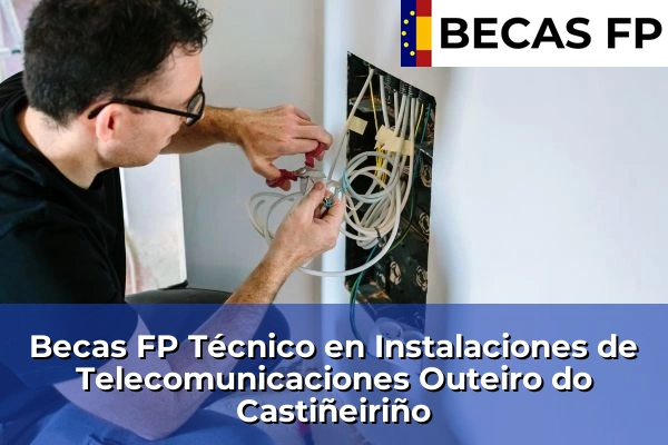 Becas FP Técnico en Instalaciones de Telecomunicaciones en Outeiro do Castiñeiriño