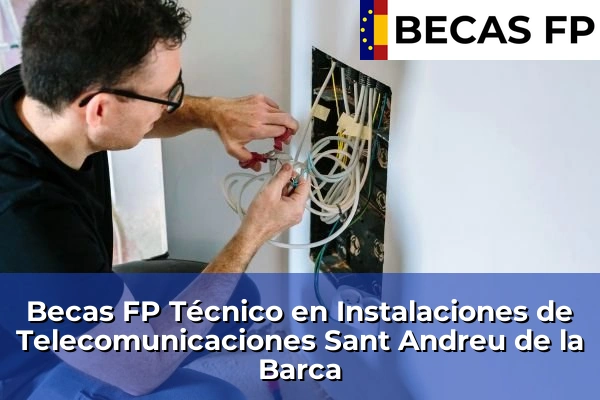 Becas FP Técnico en Instalaciones de Telecomunicaciones en Sant Andreu de la Barca