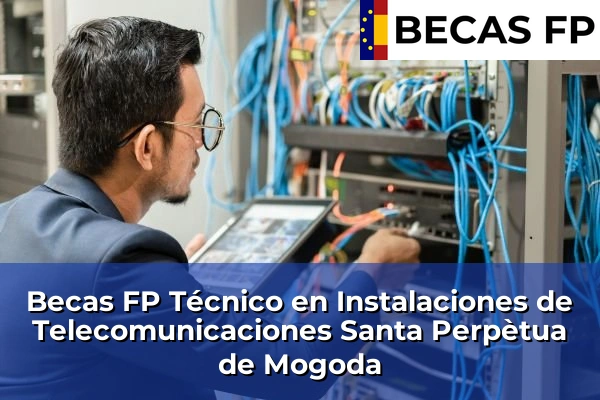 Becas FP Técnico en Instalaciones de Telecomunicaciones en Santa Perpètua de Mogoda