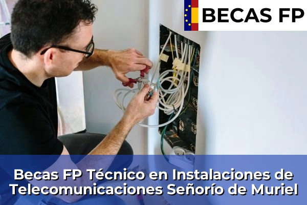 Becas FP Técnico en Instalaciones de Telecomunicaciones en Señorío de Muriel