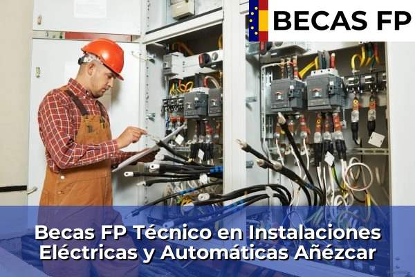 Becas FP Técnico en Instalaciones Eléctricas y Automáticas en Añézcar