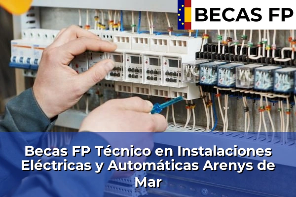 Becas FP Técnico en Instalaciones Eléctricas y Automáticas en Arenys de Mar