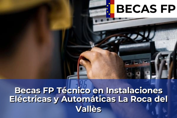 Becas FP Técnico en Instalaciones Eléctricas y Automáticas en La Roca del Vallès