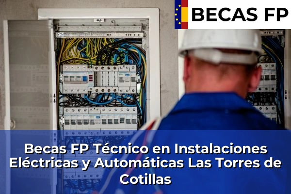 Becas FP Técnico en Instalaciones Eléctricas y Automáticas en Las Torres de Cotillas