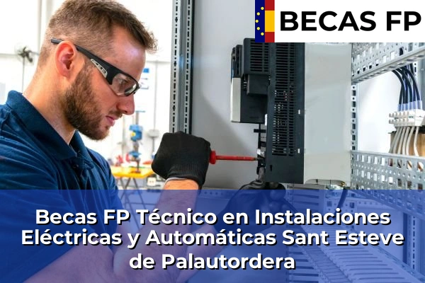 Becas FP Técnico en Instalaciones Eléctricas y Automáticas en Sant Esteve de Palautordera