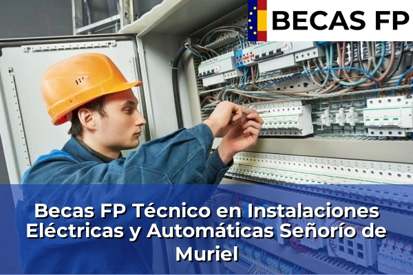 Becas FP Técnico en Instalaciones Eléctricas y Automáticas en Señorío de Muriel