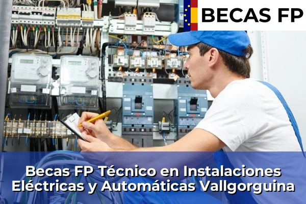 Becas FP Técnico en Instalaciones Eléctricas y Automáticas en Vallgorguina