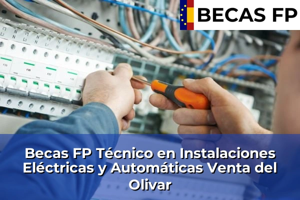 Becas FP Técnico en Instalaciones Eléctricas y Automáticas en Venta del Olivar
