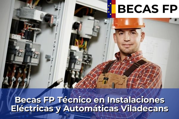 Becas FP Técnico en Instalaciones Eléctricas y Automáticas en Viladecans
