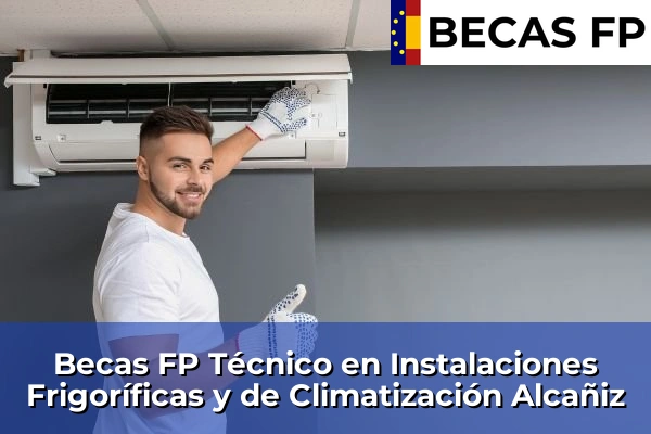 Becas FP Técnico en Instalaciones Frigoríficas y de Climatización en Alcañiz