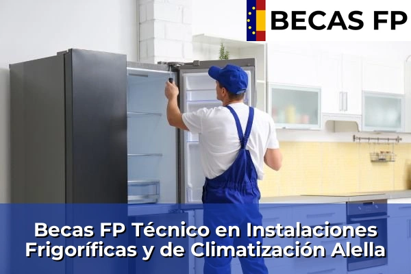 Becas FP Técnico en Instalaciones Frigoríficas y de Climatización en Alella