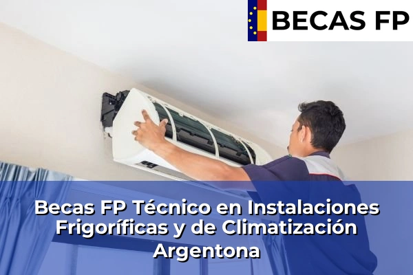 Becas FP Técnico en Instalaciones Frigoríficas y de Climatización en Argentona