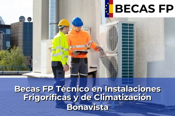 Becas FP Técnico en Instalaciones Frigoríficas y de Climatización en Bonavista