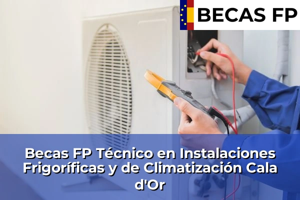 Becas FP Técnico en Instalaciones Frigoríficas y de Climatización en Cala d'Or