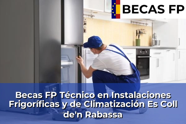 Becas FP Técnico en Instalaciones Frigoríficas y de Climatización en Es Coll de'n Rabassa