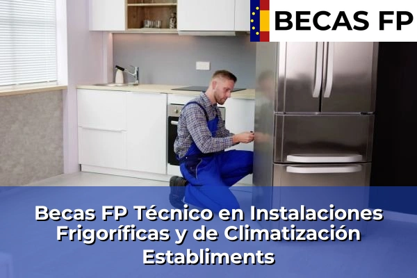 Becas FP Técnico en Instalaciones Frigoríficas y de Climatización en Establiments
