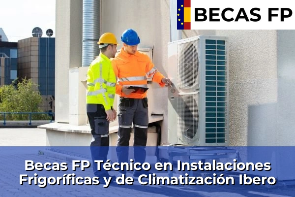 Becas FP Técnico en Instalaciones Frigoríficas y de Climatización en Ibero