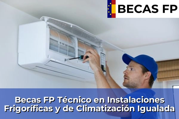 Becas FP Técnico en Instalaciones Frigoríficas y de Climatización en Igualada