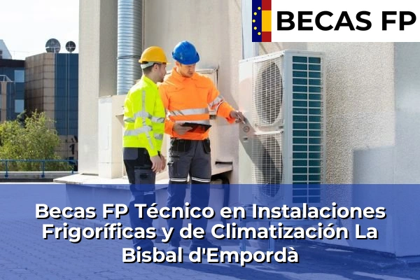 Becas FP Técnico en Instalaciones Frigoríficas y de Climatización en Girona 14 Becas FP Técnico en Instalaciones Frigoríficas y de Climatización en La Bisbal d'Empordà