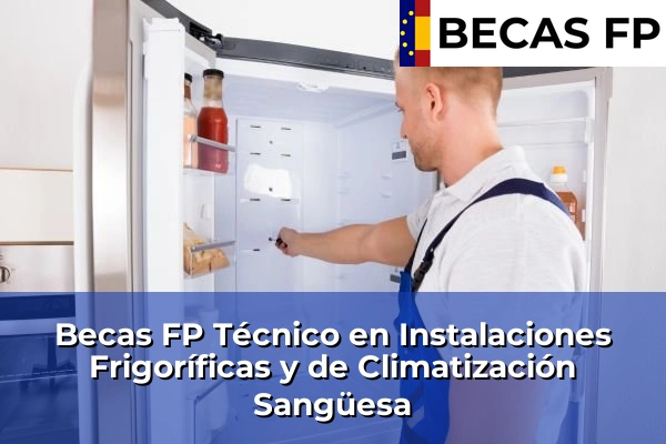 Becas FP Técnico en Instalaciones Frigoríficas y de Climatización en Sangüesa