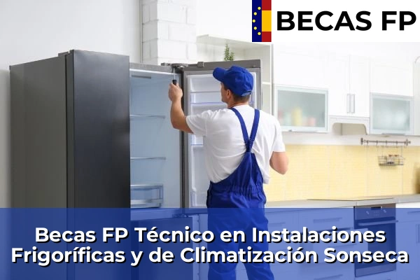 Becas FP Técnico en Instalaciones Frigoríficas y de Climatización en Sonseca