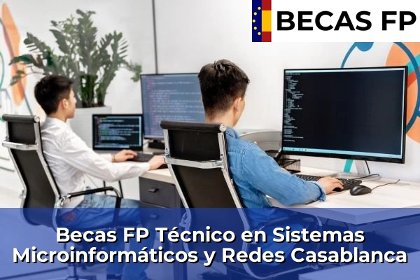 Becas FP Técnico en Sistemas Microinformáticos y Redes en Casablanca