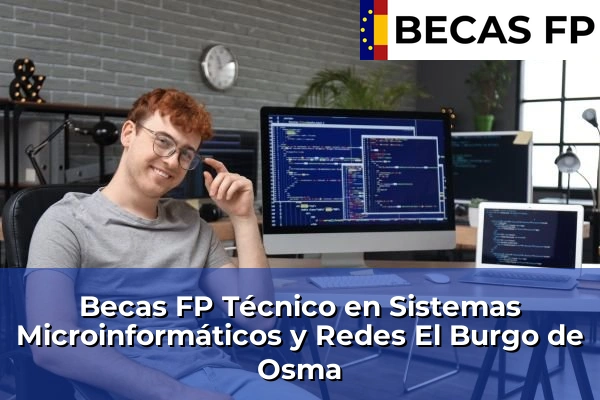 Becas FP Técnico en Sistemas Microinformáticos y Redes en El Burgo de Osma