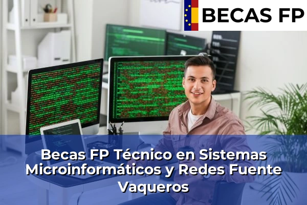 Becas FP Técnico en Sistemas Microinformáticos y Redes en Fuente Vaqueros