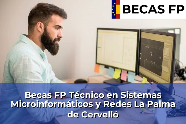 Becas FP Técnico en Sistemas Microinformáticos y Redes en La Palma de Cervelló