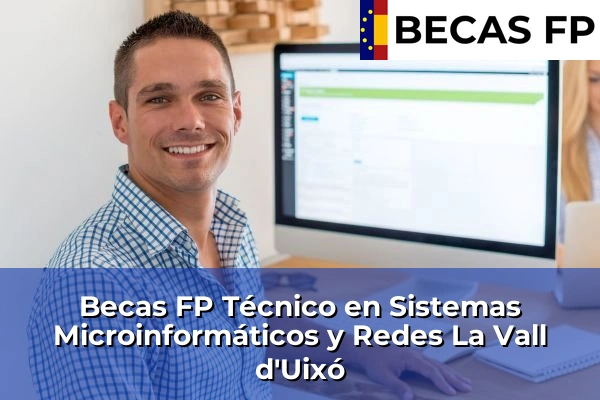 Becas FP Técnico en Sistemas Microinformáticos y Redes en La Vall d'Uixó