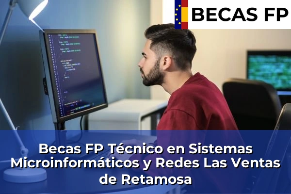 Becas FP Técnico en Sistemas Microinformáticos y Redes en Las Ventas de Retamosa