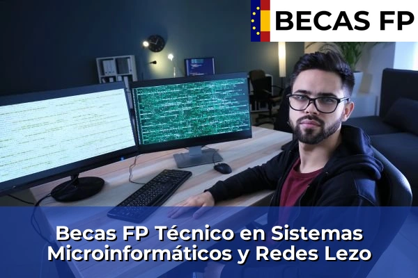 Becas FP Técnico en Sistemas Microinformáticos y Redes en Lezo