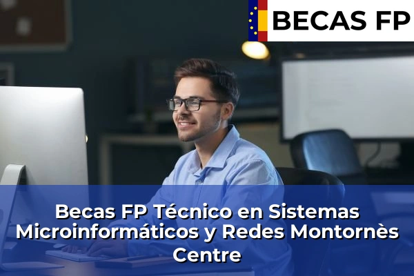 Becas FP Técnico en Sistemas Microinformáticos y Redes en Montornès Centre