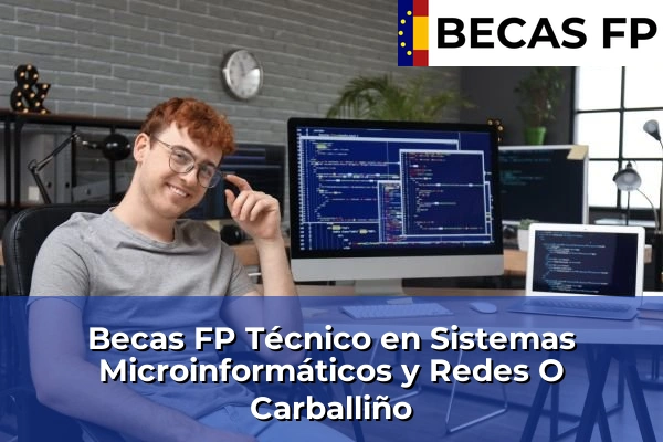Becas FP Técnico en Sistemas Microinformáticos y Redes en O Carballiño
