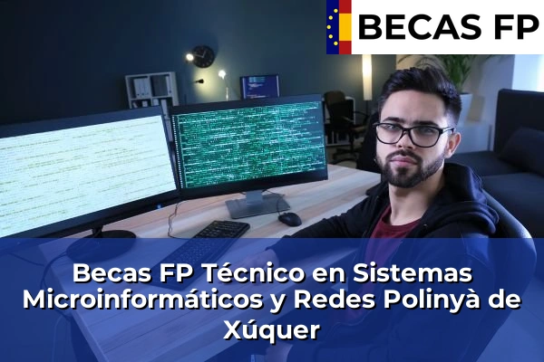 Becas FP Técnico en Sistemas Microinformáticos y Redes en Polinyà de Xúquer