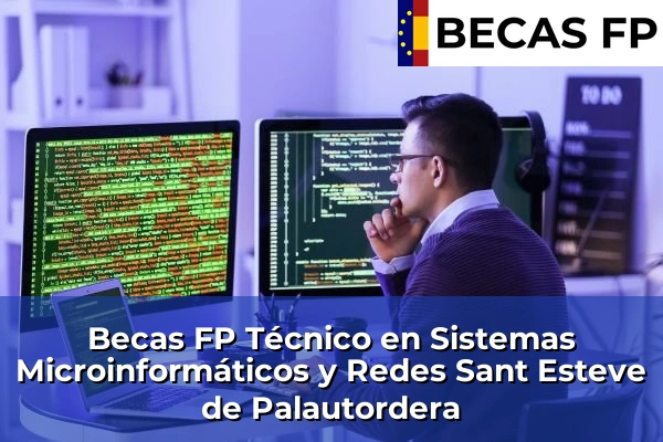 Becas FP Técnico en Sistemas Microinformáticos y Redes en Sant Esteve de Palautordera