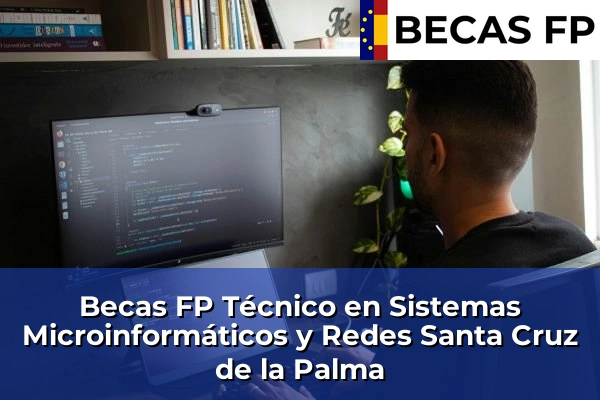 Becas FP Técnico en Sistemas Microinformáticos y Redes en Santa Cruz de la Palma