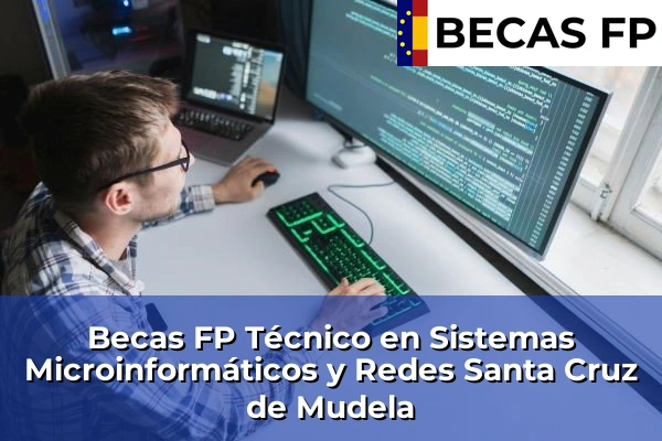 Becas FP Técnico en Sistemas Microinformáticos y Redes en Santa Cruz de Mudela