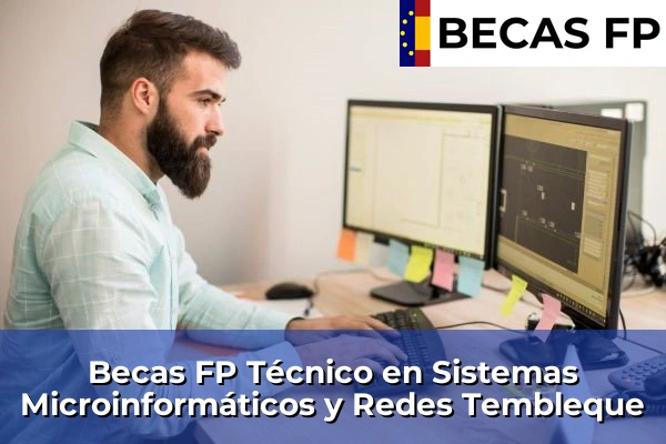 Becas FP Técnico en Sistemas Microinformáticos y Redes en Tembleque