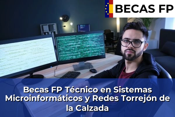 Becas FP Técnico en Sistemas Microinformáticos y Redes en Torrejón de la Calzada