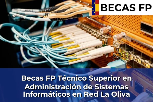 Becas FP Técnico Superior en Administración de Sistemas Informáticos en Red en La Oliva