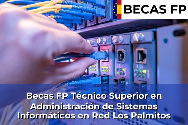 Becas FP Técnico Superior en Administración de Sistemas Informáticos en Red en Los Palmitos