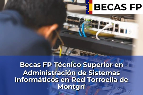 Becas FP Técnico Superior en Administración de Sistemas Informáticos en Red en Torroella de Montgrí