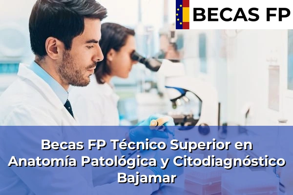 Becas FP Técnico Superior en Anatomía Patológica y Citodiagnóstico en Bajamar