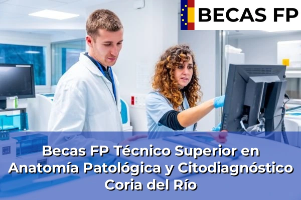Becas FP Técnico Superior en Anatomía Patológica y Citodiagnóstico en Coria del Río
