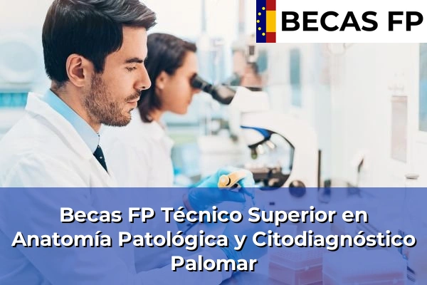 Becas FP Técnico Superior en Anatomía Patológica y Citodiagnóstico en Palomar