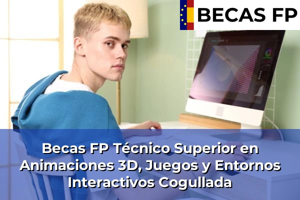 Becas FP Técnico Superior en Animaciones 3D, Juegos y Entornos Interactivos en Cogullada