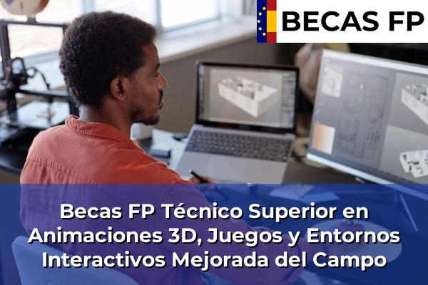 Becas FP Técnico Superior en Animaciones 3D, Juegos y Entornos Interactivos en Mejorada del Campo