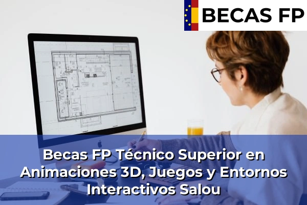 Becas FP Técnico Superior en Animaciones 3D, Juegos y Entornos Interactivos en Salou
