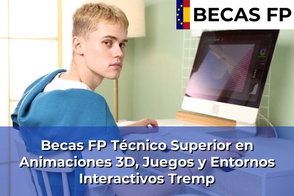 Becas FP Técnico Superior en Animaciones 3D, Juegos y Entornos Interactivos en Tremp